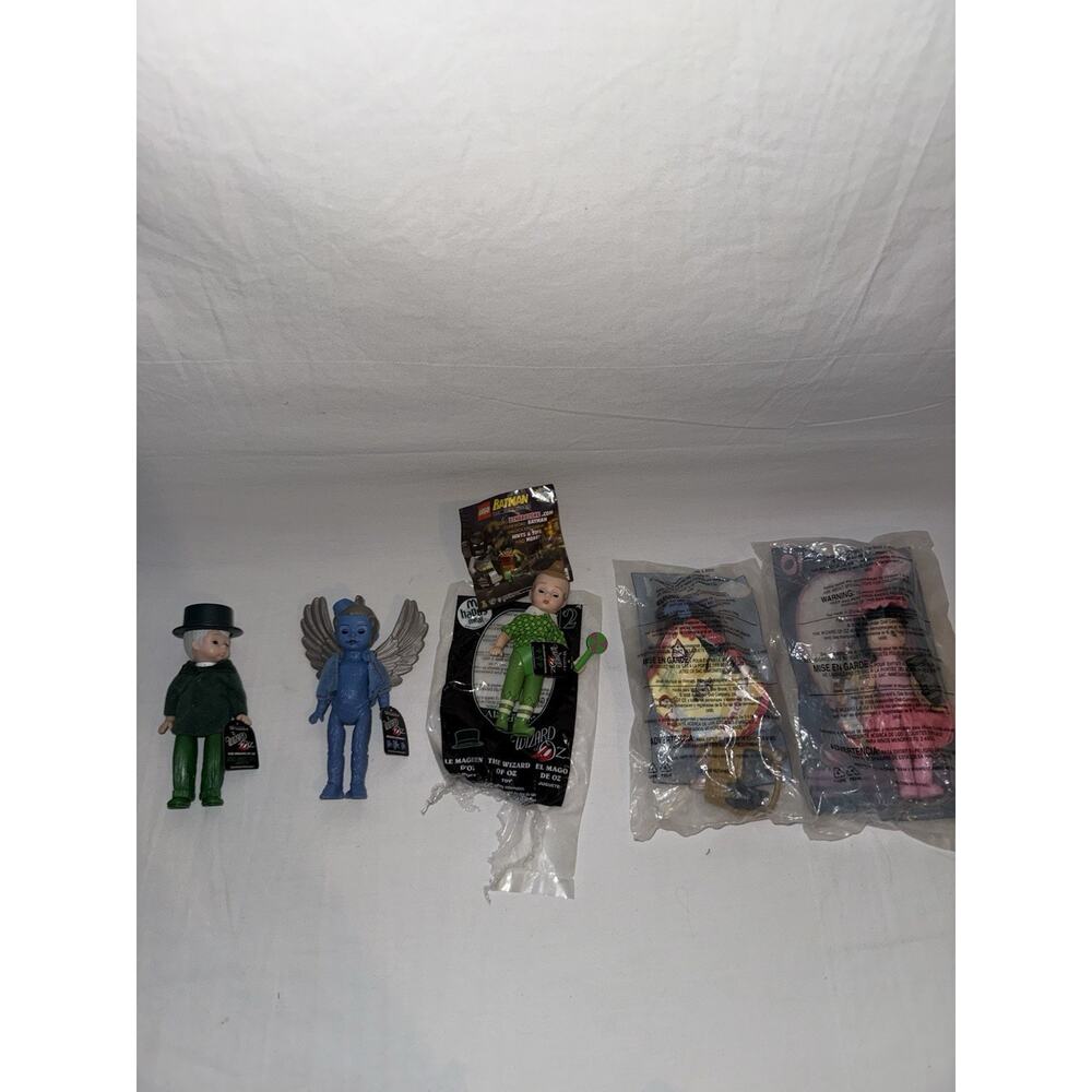 08’ McDonald’s Happy Meal Wizard of Oz Madame Alexander Dolls 1,3,10,11,12